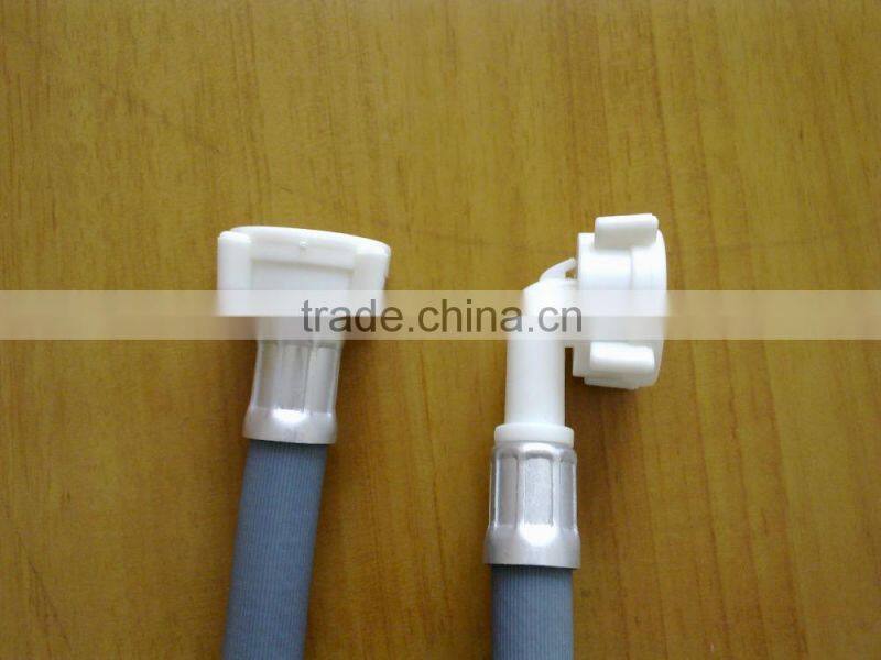 washing machine inlet outlet hose/PVC inlet hose European market/Plastic flexible washing machine drain hose/pvc flexible hose