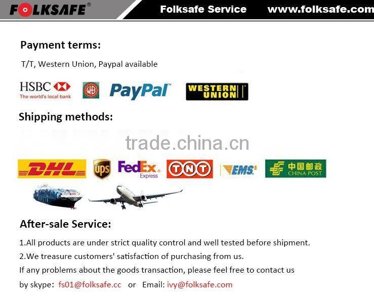 Folksafe 16-Channel CCTV Video lighting thermal Surge Protector outdoor