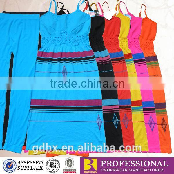 Custom design women dress wear with leggings