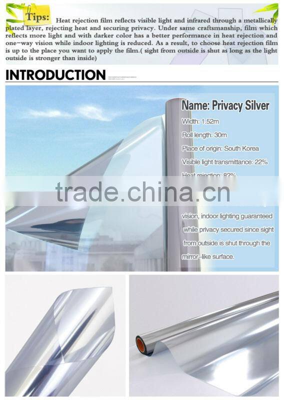competitive price one way vision window film,high quality