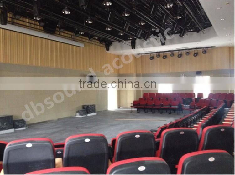 Zero formaldehyde wpc diffuser plate for home theater decoration