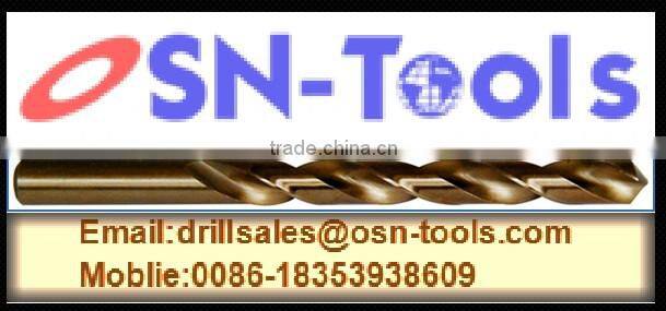 HSS taped shank twist drill DIN338