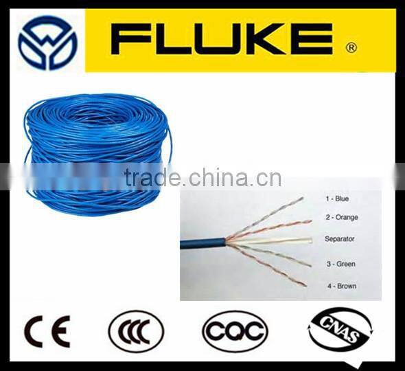 CE Eco-Friendly LAN Cable CAT6 UTP LAN Cable Go Green CCA CCS Solid Type