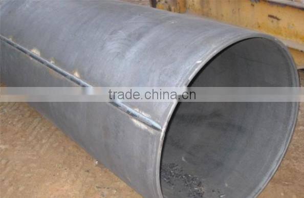 Galvanized ERW black round steel pipe