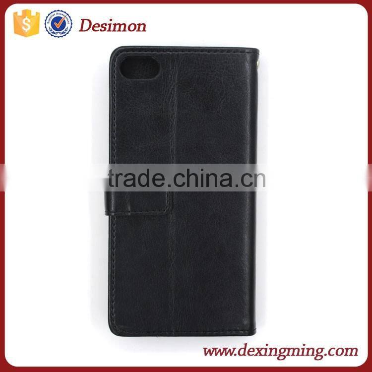 Crazy Horse Style Leather Flip Case For ZTE Nubia Z9 Mini China New Arrive Phone Case Wholesale
