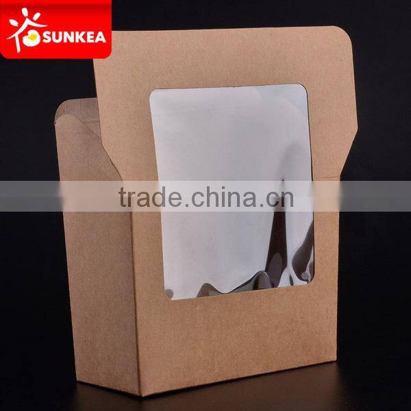 Custom made paper tortilla wrap box