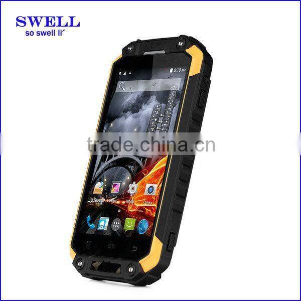X8S rugged Defender handset MTK6582 Quad Core IP68 Walkie Talkie IPS Touch Screen NFC 5 inch touch screen cell phone