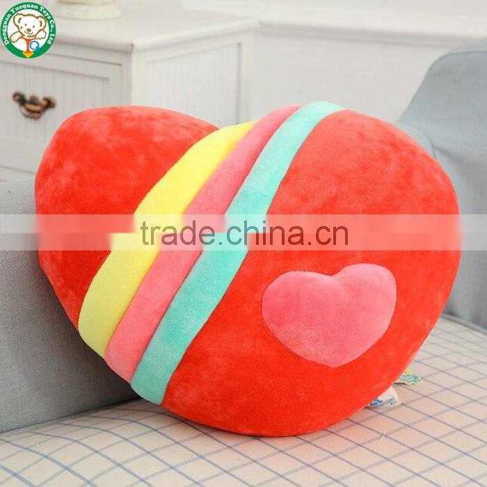 Wholesale stuffed valentine heart pillow
