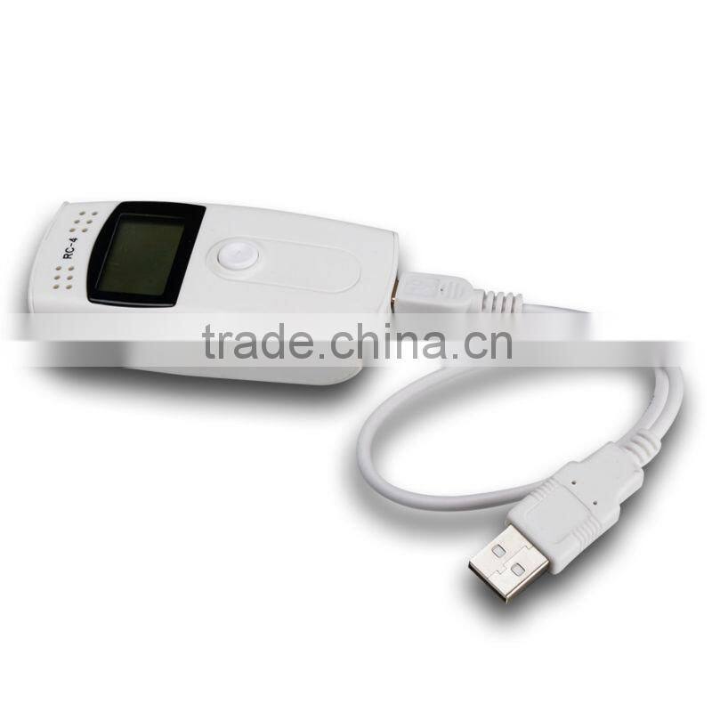 Internal External Sensor 99% RH Temperature Humidity Data logger Recorder