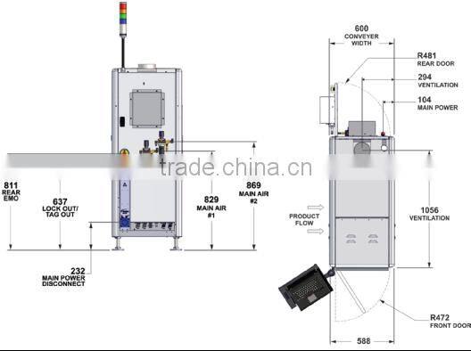Gently used arrival glue making machine dispensing for PCB