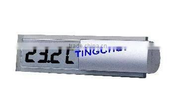 promotional mini lcd clock, giveaway mini digital clock