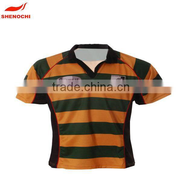 Polyester Rugby Shirts Custom Rugby Jerseys Cheap Price