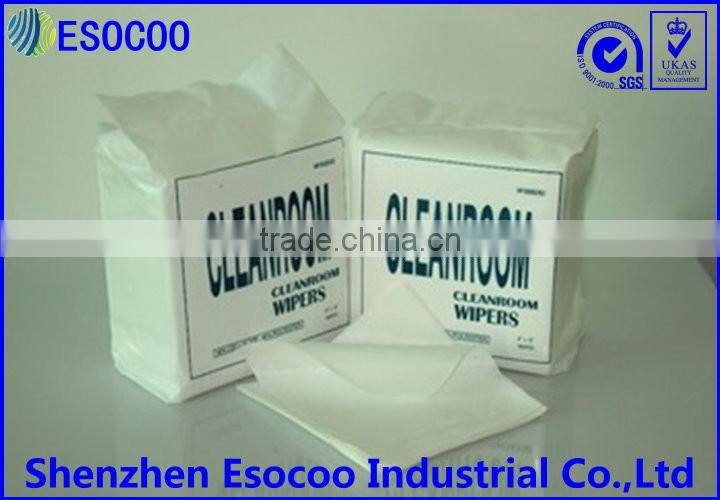6*6 cost-effective cleanroom wiper & dust free cloth paper