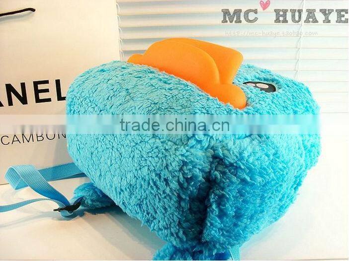 Duck mouth school backpack bag for girls