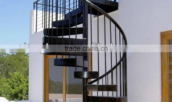 Top-selling hand forged metal stair handrail(LB-I-H-0010)