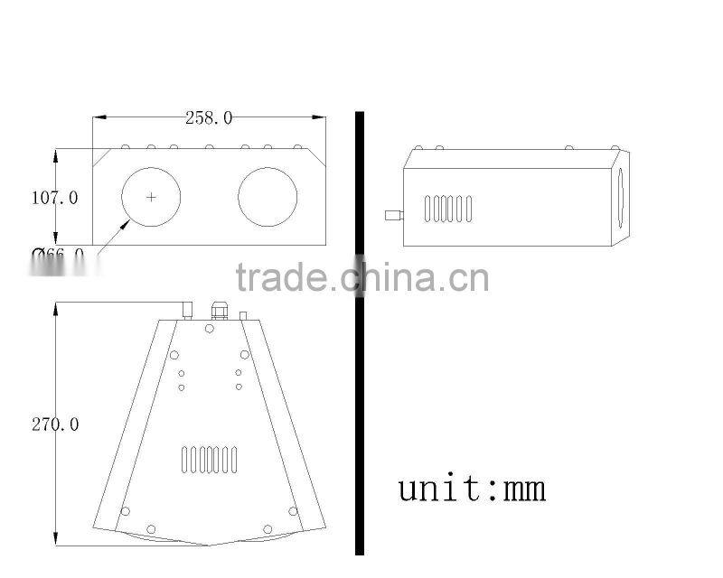 Two Heads Double Lens Led Effect Light Indoor