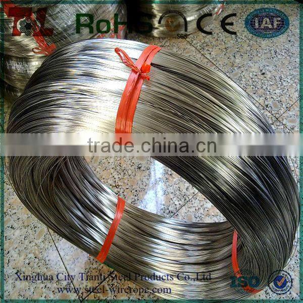 Manufacture for deep hot galvanized steel wire