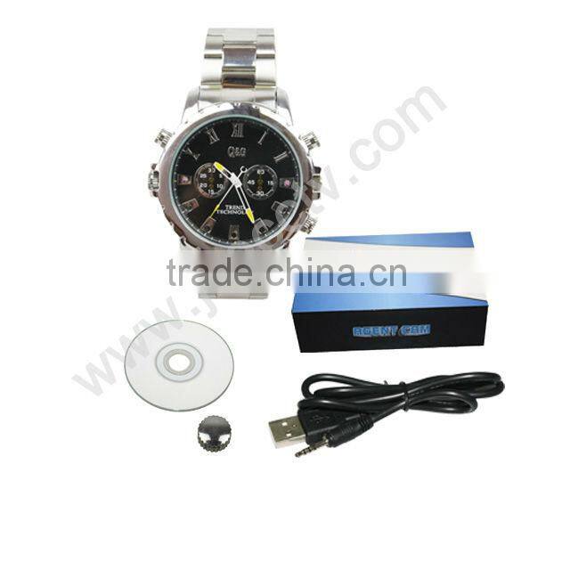 JVE-3105G-3 full HD 1080P digital watch camera, waterproof, IR night vision Steel Band manufacturer