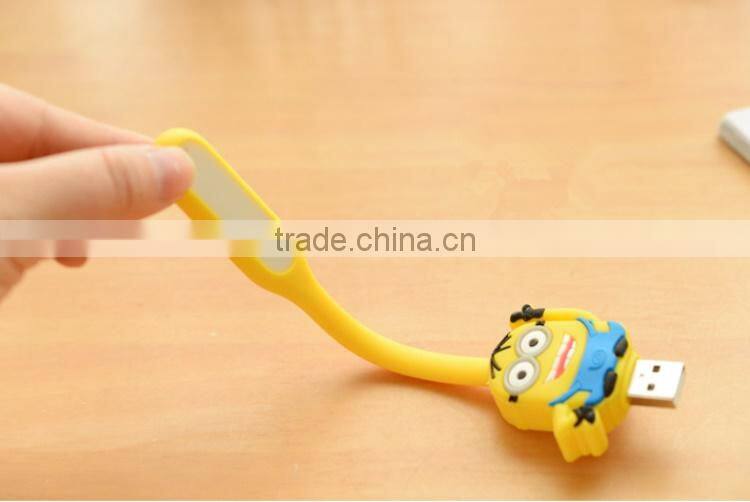 Promotional mini portable flexible light usb LED lamp
