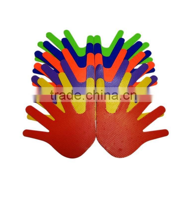 Suitable Primary School Sport Training Indication Sign TPR Hand Mark