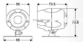 Price of factory,ES-208,DC12V Electric Siren,with CE & ROHS