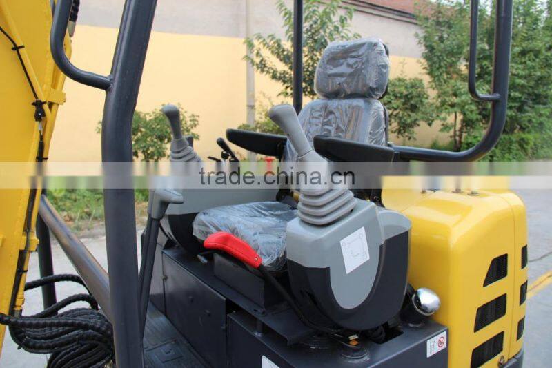 WOLF mini excavator lowest price, excavtor with 400mm digging bucket