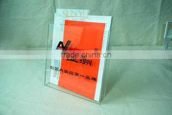 High quality clear acrylic brochure stand(sunyu)