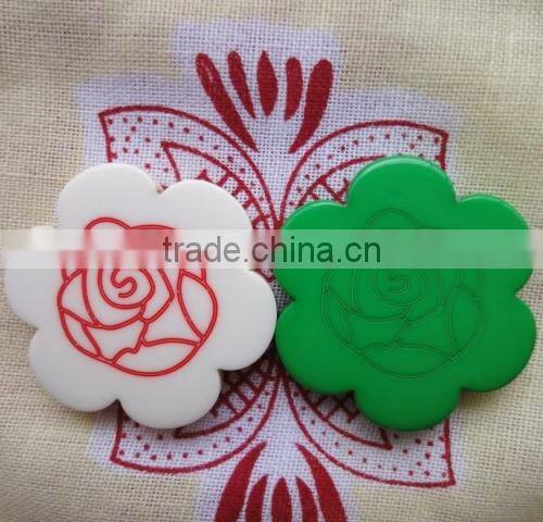 wholesaler color printing resin fridge magnet,flower fridge magnet