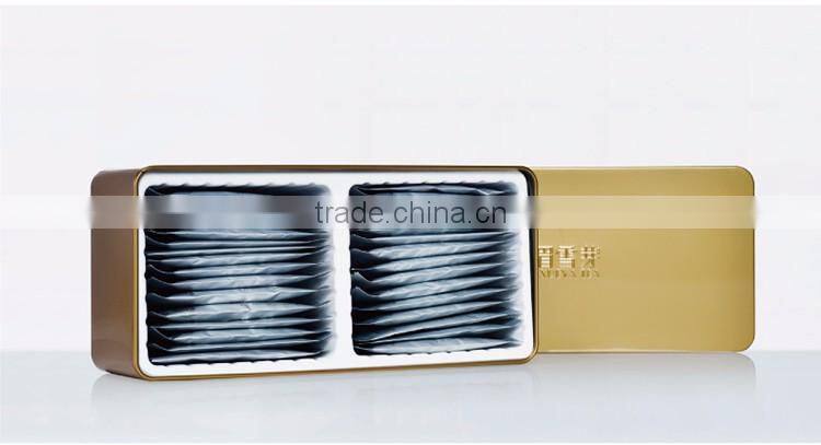 Dried tea leaves tea production tin box gift packing China flecha quality green tea