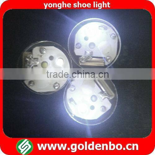 Mini flashing led lights for kids shoes