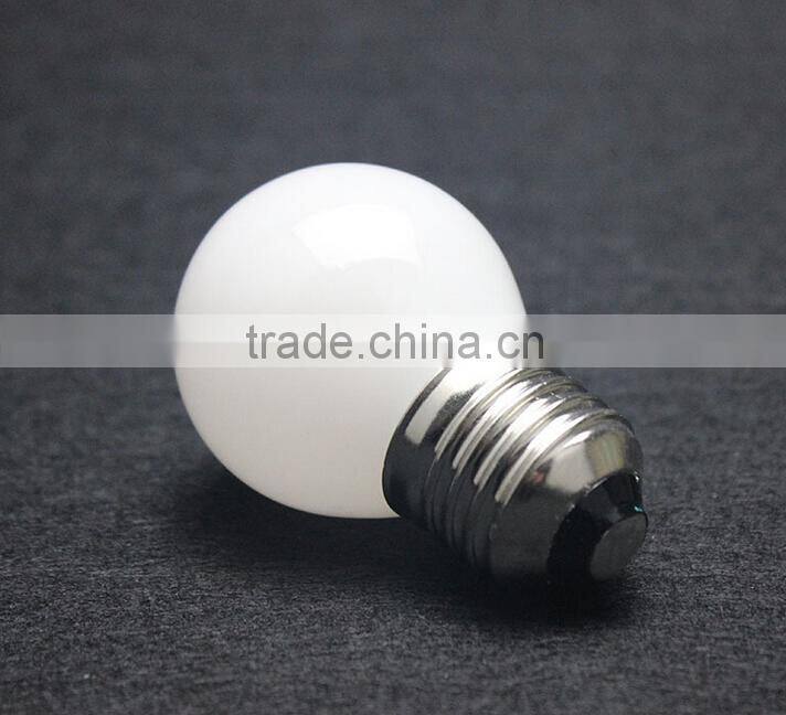 Milky color led filament ball