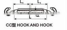 Hot dip galvanized turnbuckle / drop forged steel turnbuckle with hook and eye