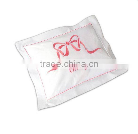 hand embroidery baby pillowcase