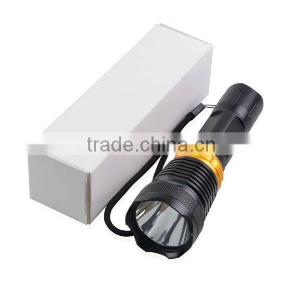 1800 Lm XP-E T6 LED Diving Dive Flashlight Waterproof Torch Light