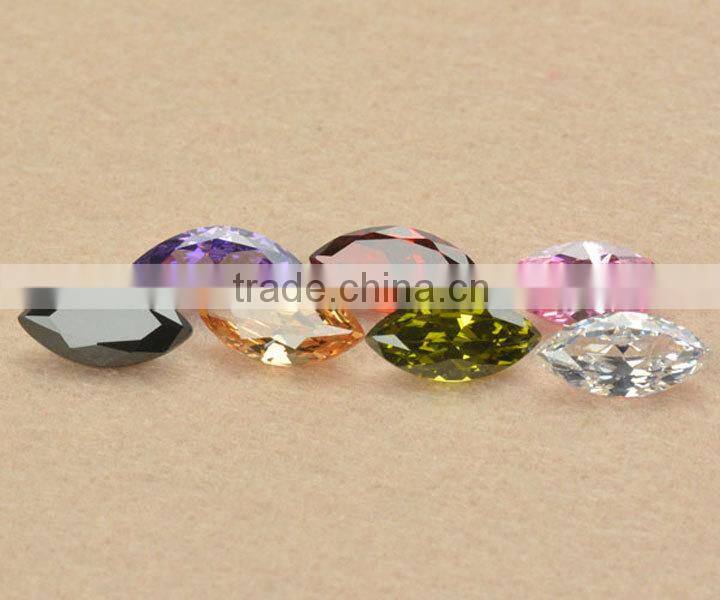 wholesale buy different color cubic zirconia marquise names olive green loose gemstones