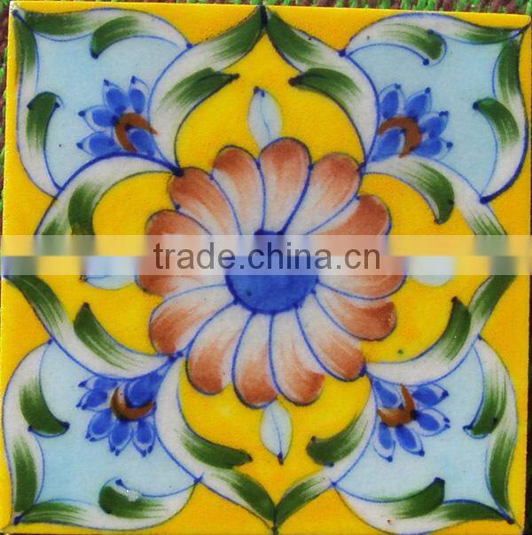 Tile Indian Tiles/ Blue Pottery Tiles / Jaipuronline Tile