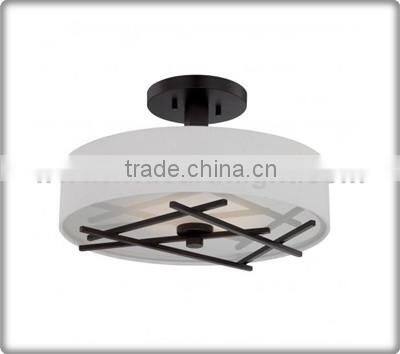 UL CUL Listed Hotel Ceiling Lamps Modern Design With Round Shade C50413