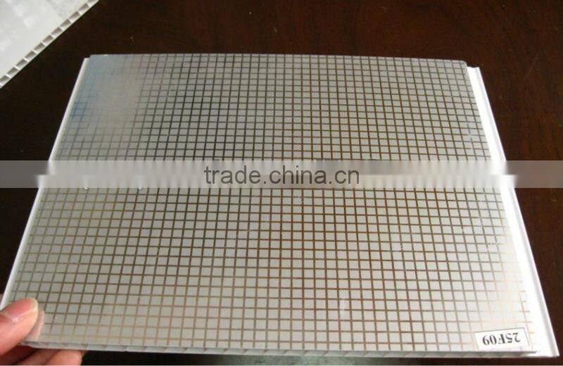 hot metal foiled pvc ceiling panel