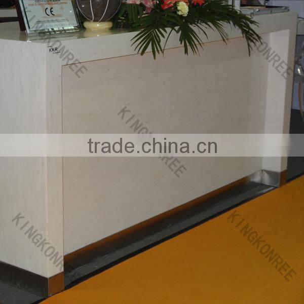 modern stone office small reception desks