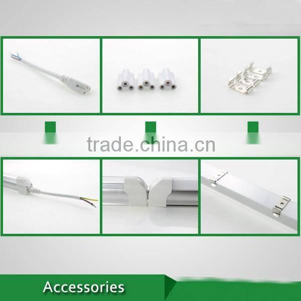China factory supply radar sensor 14W Integrated LED T8 tube light CE ROHS double light