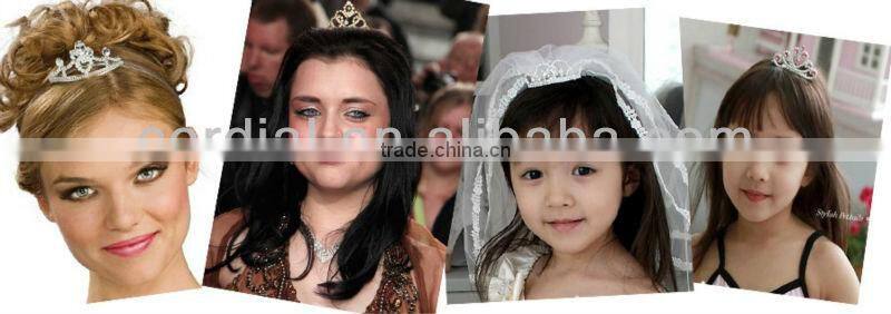 Cheap Wholesale Small Tiara Comb Wtih Crystal