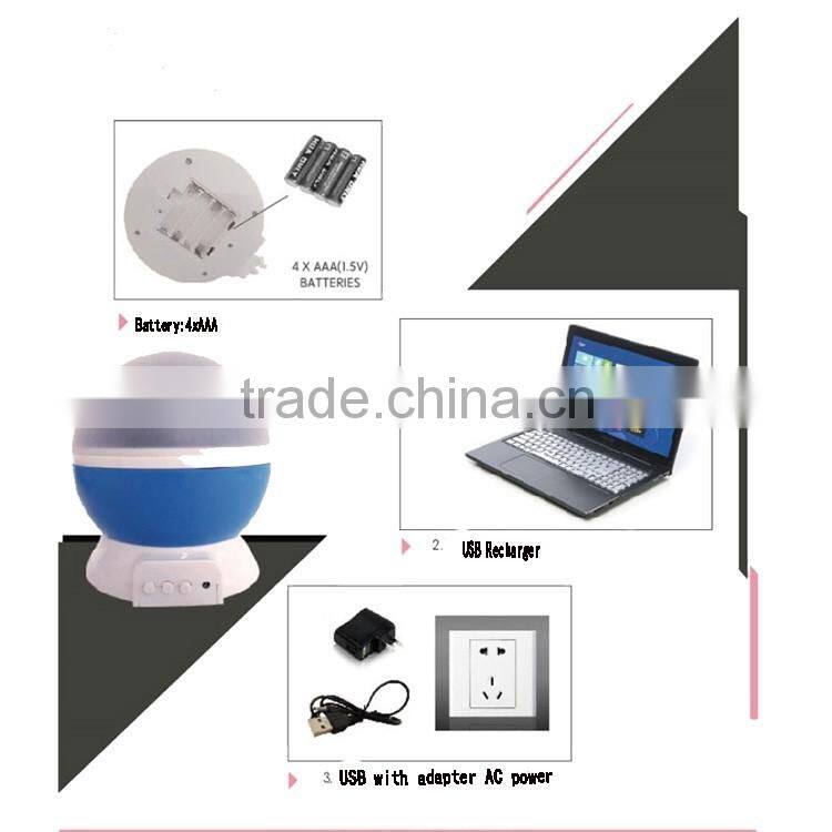 With competitive price color changing stars and moons night light projector