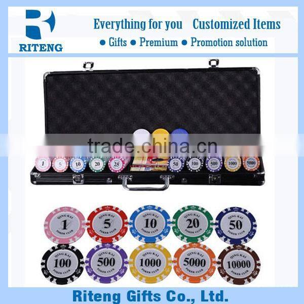 100 Piece Poker Chip Set