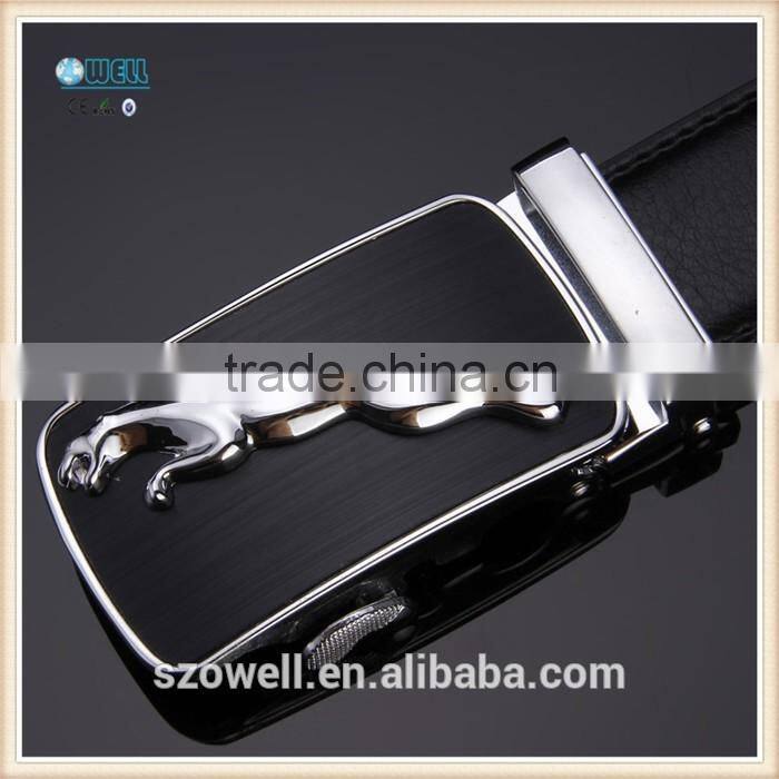 Genuine leather belt man belt auto buckle
