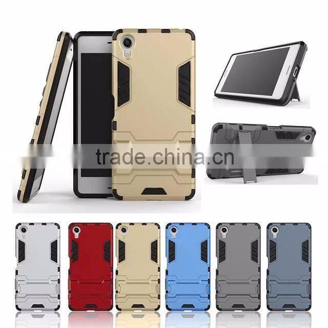 Samco Hybrid TPU PC Kiskctand Phone Case for Sony Xperia X Performance Case