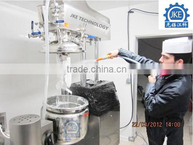 VEM-1000Liter Automatic Vacuum Homogenizing Emulsifier/Cake Gel Emulsifier Making Machine