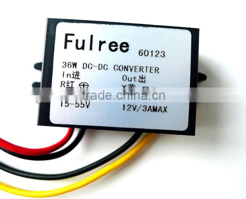 car led camera power adapter DC DC Converter Module 15-55V convert to 12V output