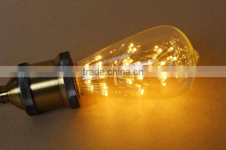 Super High Lumen edison led bulb lights 3W Warm White Edision Bulb Light