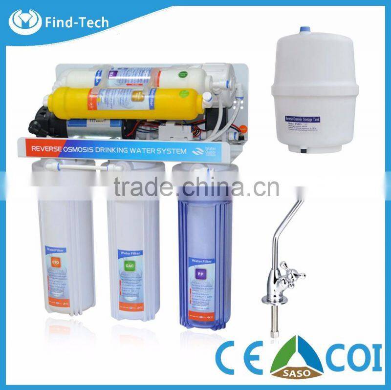 Best Price 7 stages water filter reverse osmosis system with uv purifier ro machine for home