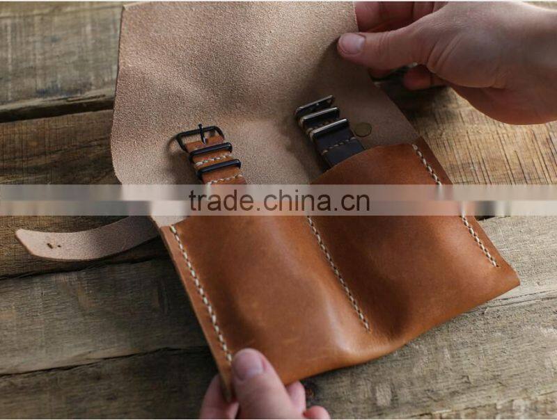 Hign Quality Leather Watch Travel Case Wholesale